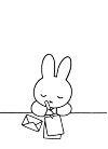 miffy wrote a letter (book page 2)